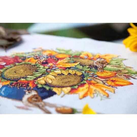 Merejka® Sunflowers Counted Cross-Stitch Kit